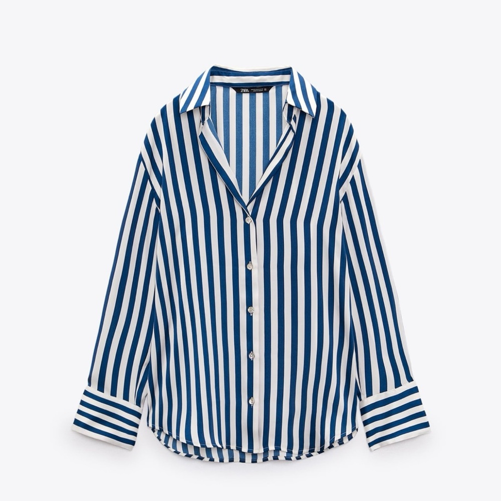 Zara striped shirt, size small